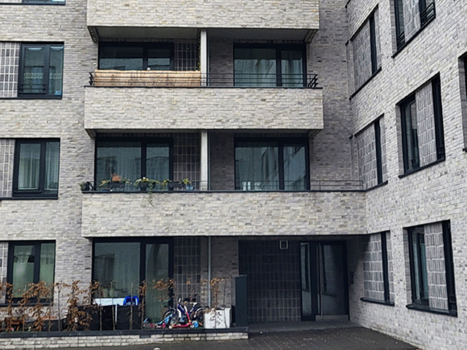 Hauseingang der Wohneinheit "Hausgemeinschaft Winterlindenweg